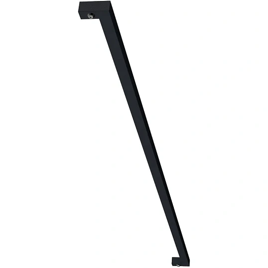 Держатель -Рейлинг РЭ_RAPIDO RP-900B, 900мм, черный (701111)