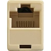 Адаптер проходной ExeGate CP45-C5 RJ45-RJ45 Кат.5e (EX292846RUS)