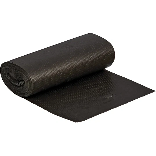 Мешки для мусора ПНД 60л 15мкм 20шт/рул черные 58x65см Концепция Быта