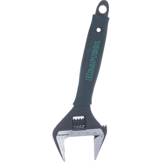 Ключ разводной SlimWide, 200 мм / 38 мм, KRAFTOOL 27258-20