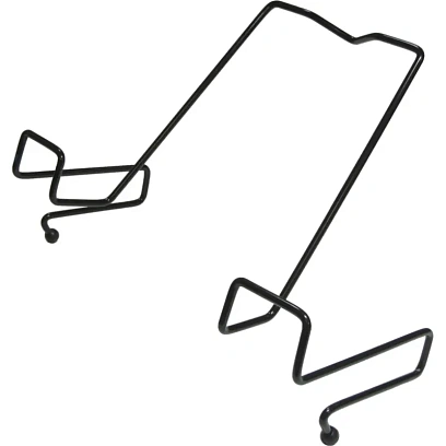 Подставка для книг ГЛОБУС металлическая (черная)