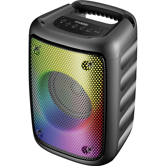 Акустическая система Hyundai H-PS1006 черный 30W 1.0 BT 10м 1500mAh