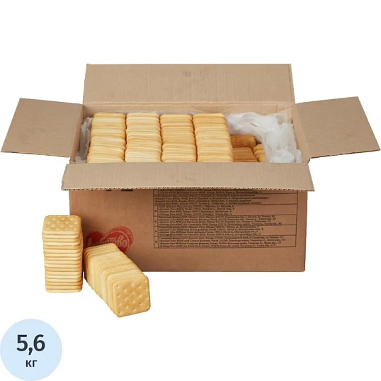 Печенье крекер Янтарный с сыром 5,6 кг