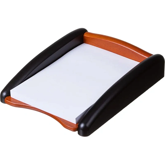 Набор настольный RS6M-3A на 6 предметов из МДФ, цвет: палисандровый/черный