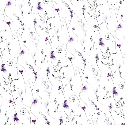 Бумага упаковочная Цветочное настроение(70x100см,10 л)Соб разрабУБ-6808