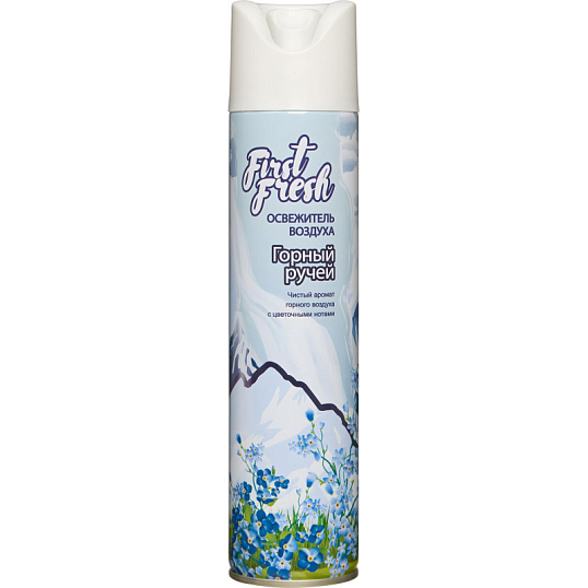 Освежитель воздуха First Fresh Горный ручей, 300мл
