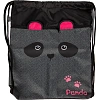 Мешок для обуви Комус Класс Panda, карман, 360x470 мм,МО-26-2