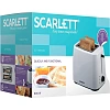 Тостер SCARLETT SC-TM11032, 800Вт, белый
