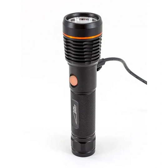 Фонарь ручной ЯРКИЙ ЛУЧ T7v.3 Osram P9 max 5000K 3 реж. IPX4 акк