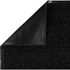 Коврик входной ворс,ребрист,влаго-грязезащ PET,PVC 1,2мм(подлож)серый 40x60