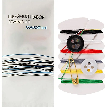 Набор швейный COMFORT LINE,ПЭ,500шт.
