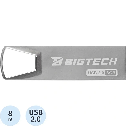 Флеш-память BigTech UFD013, USB2.0, 8GB