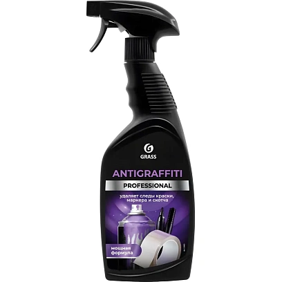 Профхим спец растворит скотча,граффити Grass/Antigraffiti PROF, 0,6л_т/р