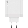 Зарядное устройство сетевое PERO TC16 GaN, USB-C PD, 65W белый