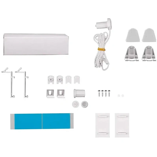 Рулонная штора Комус Мебель blackout silver 537837 V5, 80х160, бежевый