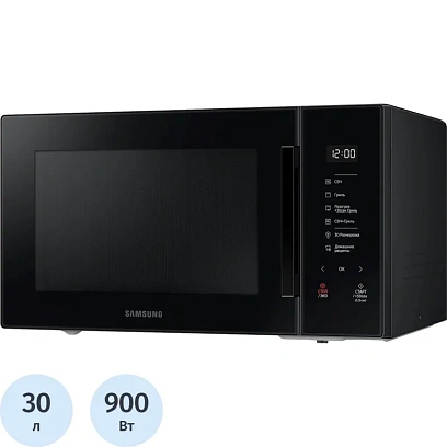 Микроволновая Печь Samsung (MG30T5018AK/BW) 30л. (900Вт черный)