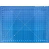 Коврик для резки TOPFORT 5ти-слойный А2 (60х45см),2х-сторонний,синий