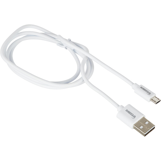 Кабель 2,4A, 1м, USB - Micro-USB, TPE, белый BT-JCBL-004/U152