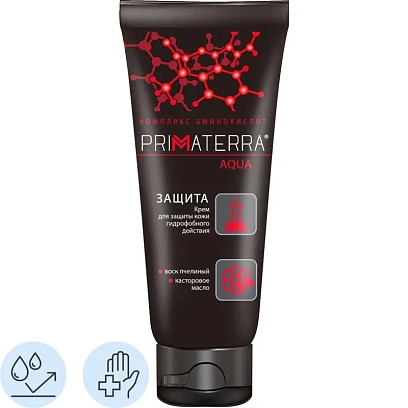 Крем защитный Primaterra AQUA для рук гидрофобный 100мл