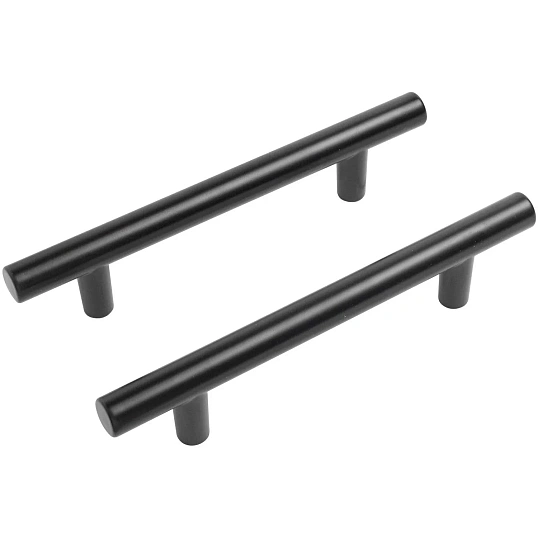 Ручка УЗК_скоба меб.StahlBuro A8925-96(16644) BL матовый черный 2шт/уп