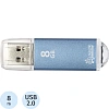 Флеш-память Smartbuy V-Cut, 8Gb, USB 2.0, син, SB8GBVC-B