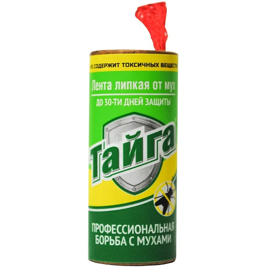 Средство от насекомых Тайга Хит! липкая лента от мух 4 шт /уп