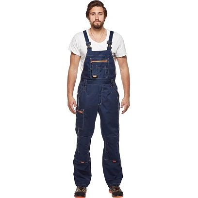 Полукомбинезон муж. л34-ПК т.син/вас (р.60-62) 182-188 (мод.ПОЛ208)