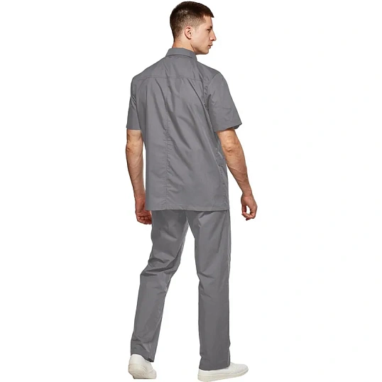 Костюм для клининга муж. У26 КБР серый 58 (174-182)