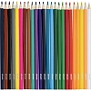 Карандаши цветные 24 цвета  Комус Класс ColorPics, шестигранные