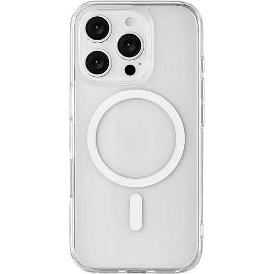 Чехол uBear Real Mag Case,защитн.iPhone16 Pro,усил.прозр(CS396TT63PRL-I24M)