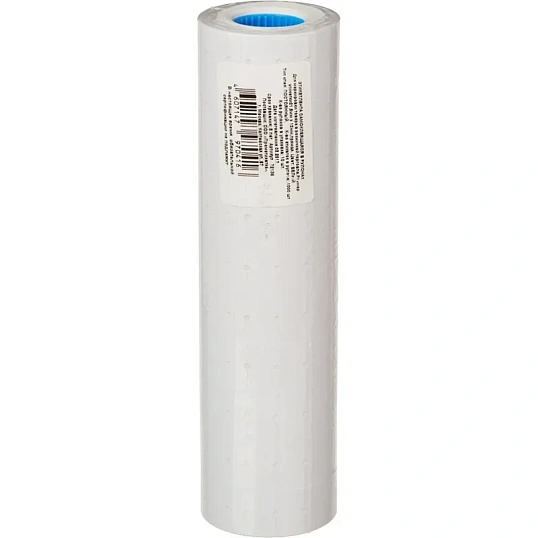 Этикет-лента 21,5х12 белая прям 1000шт/рул 10рул/уп