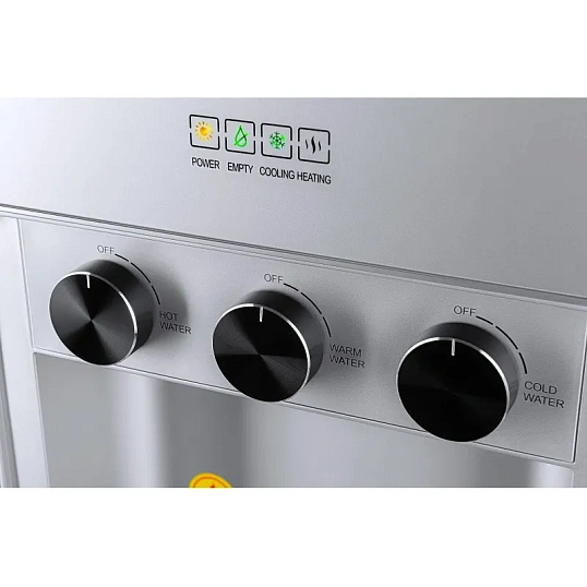 Кулер Ecotronic K42-LXE full silver, напольный