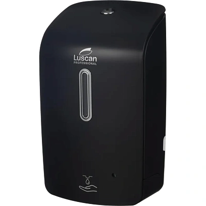 Дозатор для жидкого мыла Luscan Prof Etalon сенсор 1000мл черный 151055