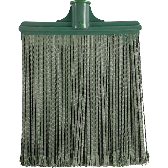 Метла плоская полипропиленовая распушенная без черенка 270х260мм