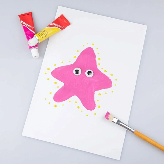 Краски темперные KoresTemperasв пластик.пенале,тюб.12 мл,12цв набор 72412