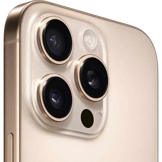 Смартфон Apple iPhone 16 Pro A3292 1Tb беж.тит.(MYNA3AH/A)
