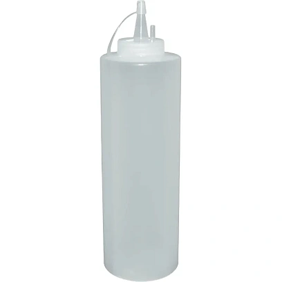 Емкость для соуса 700 мл.d=68 мм.h=240 мм.с крыш.прозрач. MGprof,32100