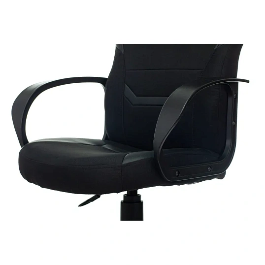 Кресло VB_Echair Easy Game-904 TPU кожзам черный пластик