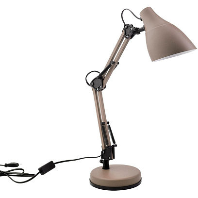 Светильник Camelion KD-331 C26 тауп, 40 Вт, Е27