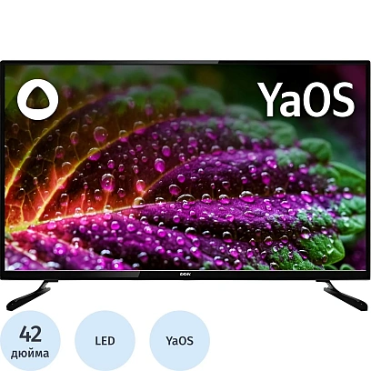 Телевизор BBK 42LEX-7216/FTS2C, FHD, смарт (Яндекс ТВ)