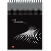 Блокнот на спир.А5 60л.STENOGRAPHY 6с10 клетк 40 в асс.