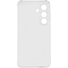Чехол накладка PERO силикон для Samsung S25 прозрачный усиленный