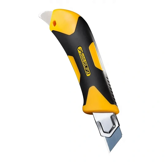 Нож OLFA X-design,двухкомп.корпус,метал.направ.,18мм,фикс.AUTOLOCK OL-L5-AL