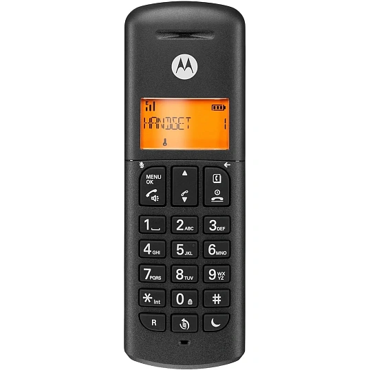 Радиотелефон DECT E201 (цвет Черный)