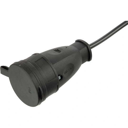 Удлинитель Topfort бублик ПВС 2х1,5 кв.мм 30м 6А 1 гнездо (б/з),с/заг, IP44