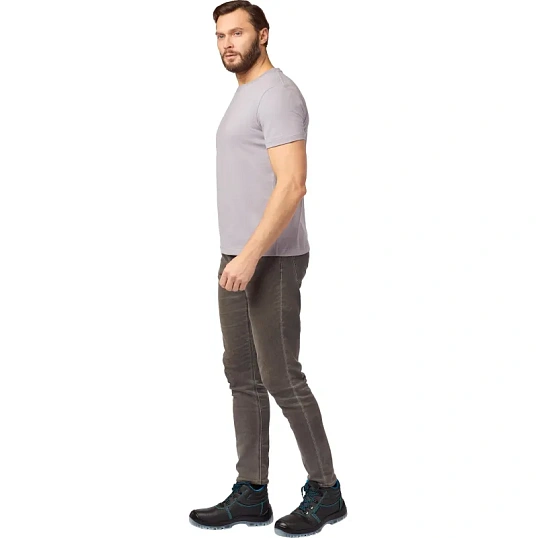 Футболка (160 г.) с кор.рукавом св.серый (XXL)