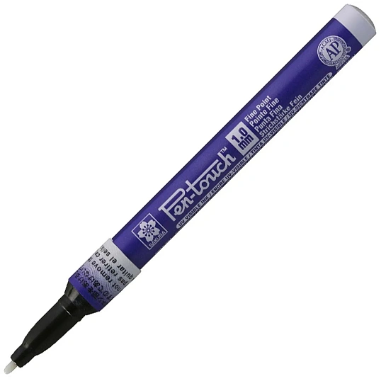Маркер лаковый Sakura Pen-Touch 1 мм голубой XPMKAUV336