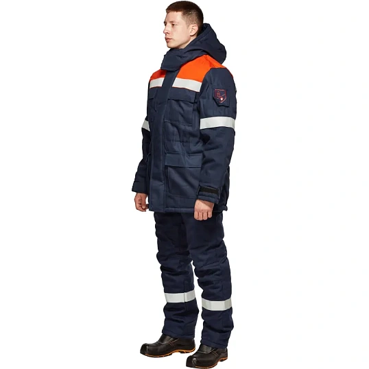 Костюм зимний 'Энергия' КПК тип Г ЗЭТВ 91,4 кал/см2 (60-62) 170-176