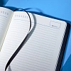 Ежедневник недатированный Attache СОФТ ТАЧ А5 136л иск.кожа черн(черн срез)