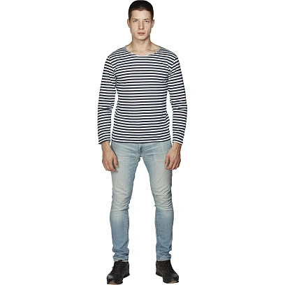 Тельняшка лет. т.син. полоса (р.48)